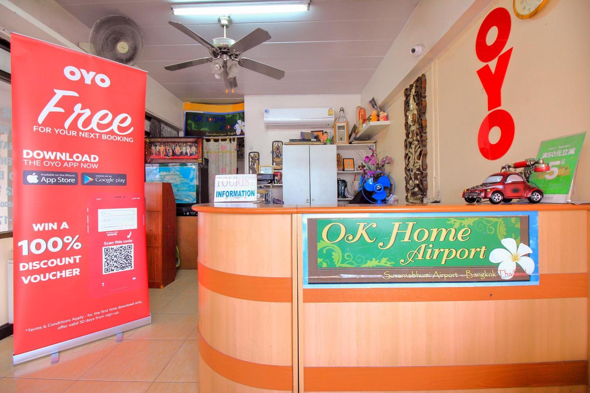 Oyo 376 Ok Home Airport Bangkok Exterior photo